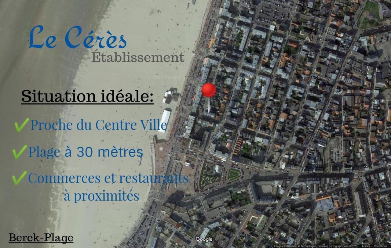 Appartement A 30 M De La Plage - Balcon - Proche Centre - Wifi -Le Ceres 3 Berck Bagian luar foto